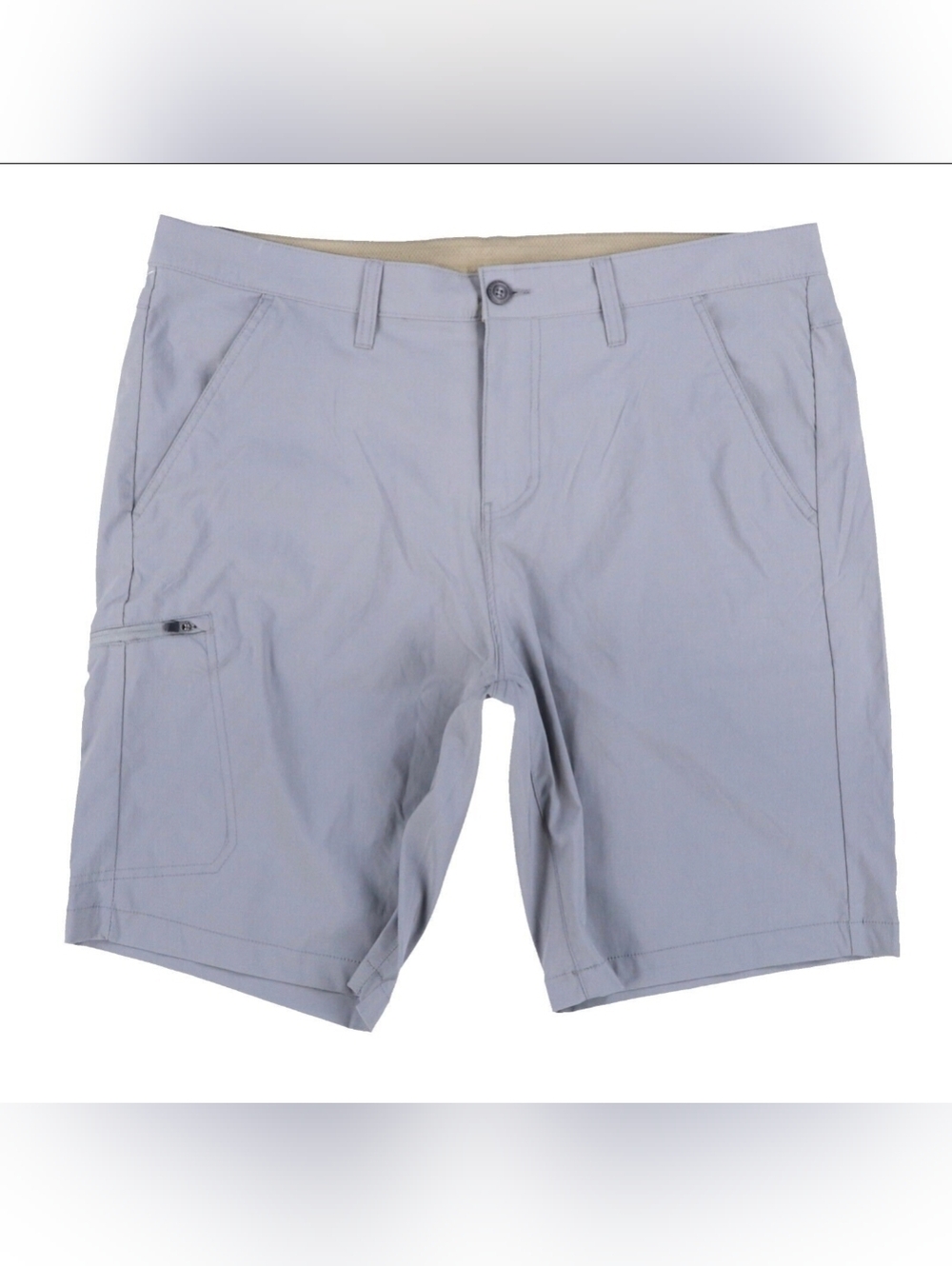 Men's Eddie Bauer Shorts Size 36 10 in Inseam Flex Cargo Gray granite Rainier